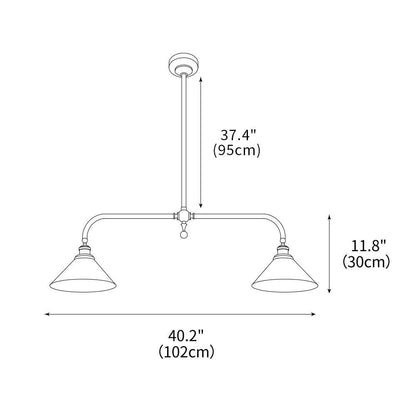 Classic Chandelier 40.2 Inch