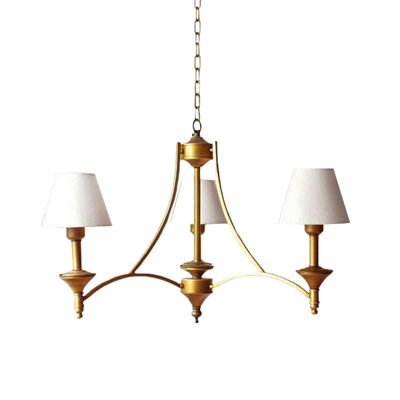 Aged Gold Chandelier