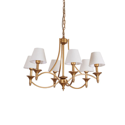 Aged Gold Chandelier