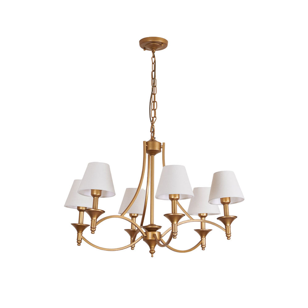 Aged Gold Chandelier