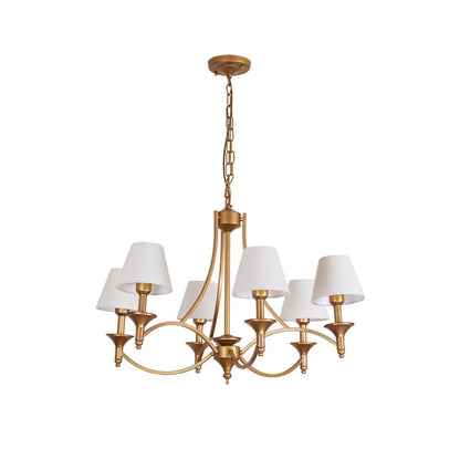 Aged Gold Chandelier