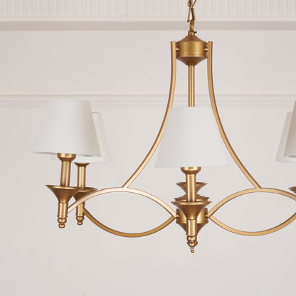 Aged Gold Chandelier