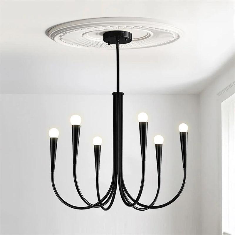 Arm Chandelier with Elegant