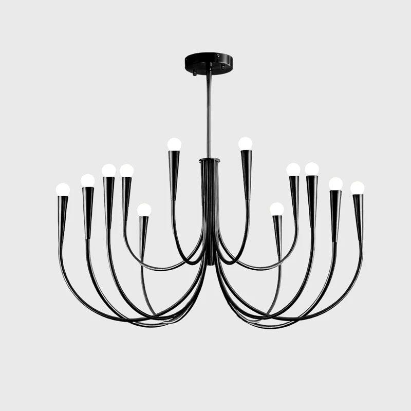 Arm Chandelier with Elegant