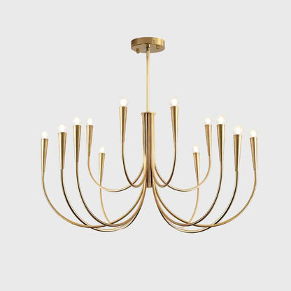 Arm Chandelier with Elegant
