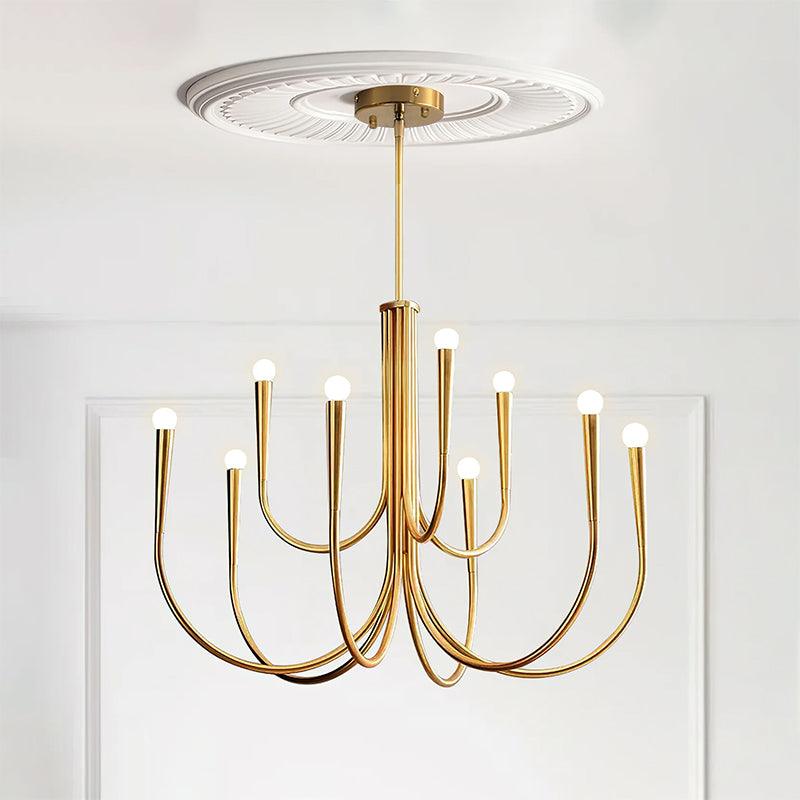 Arm Chandelier with Elegant