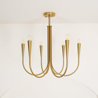 Arm Chandelier with Elegant