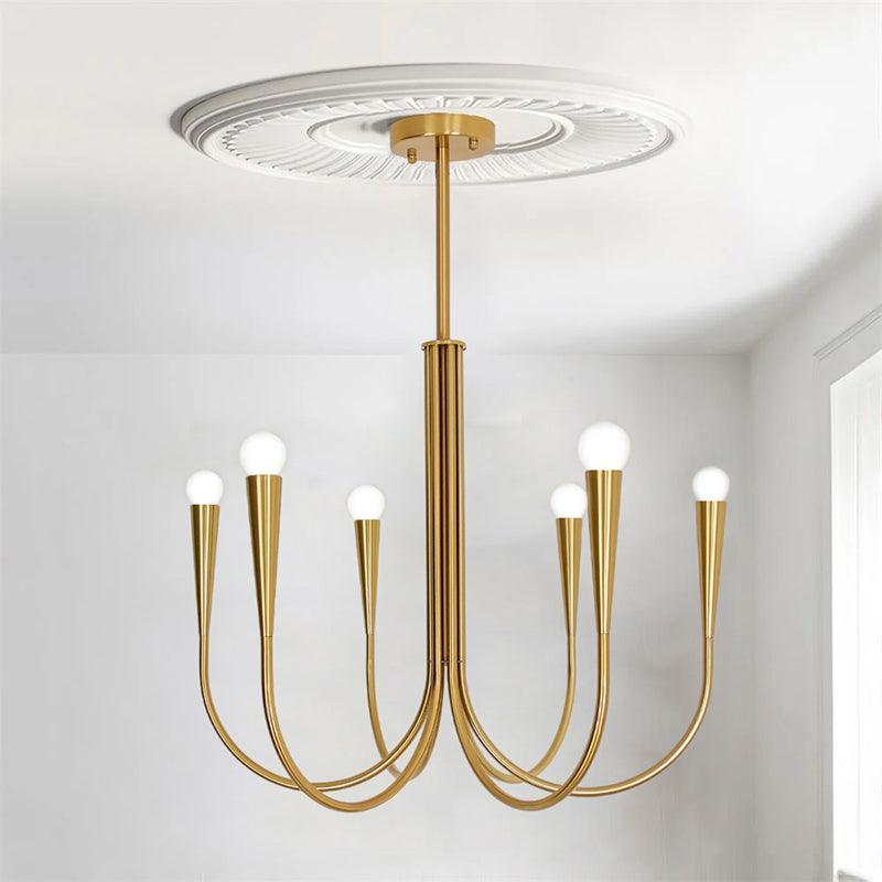 Arm Chandelier with Elegant