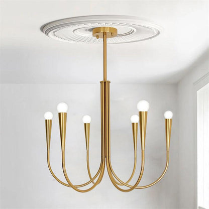 Arm Chandelier with Elegant