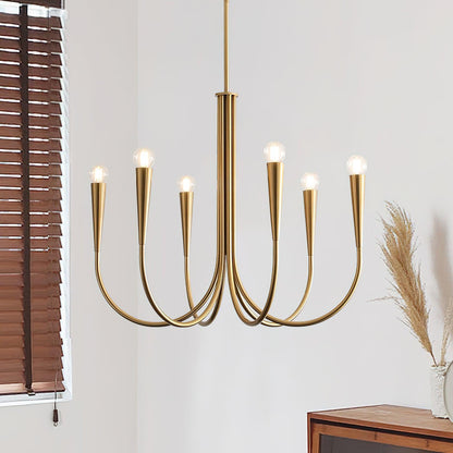Arm Chandelier with Elegant