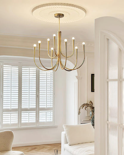 Arm Chandelier with Elegant