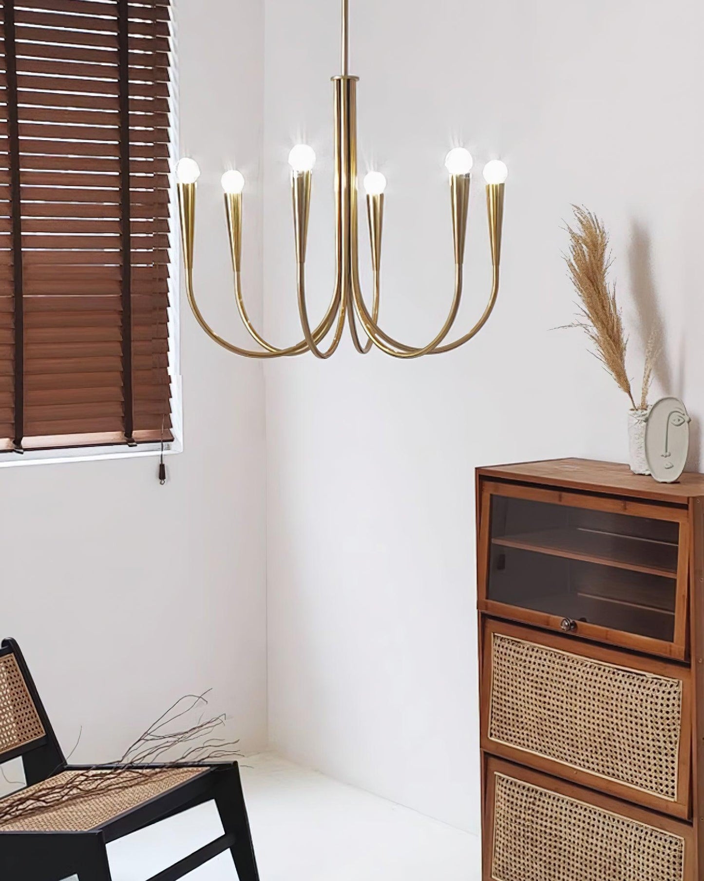 Arm Chandelier with Elegant