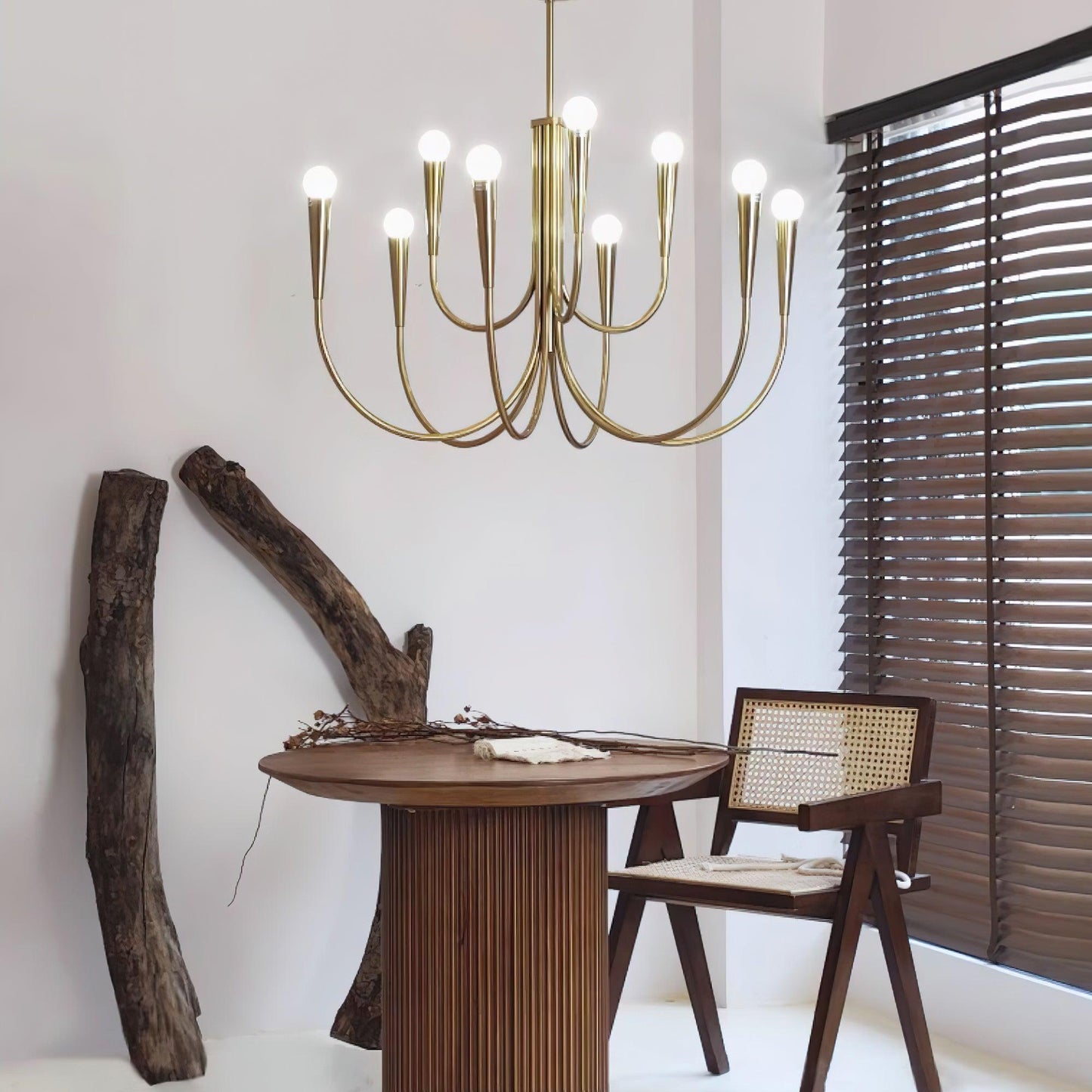 Arm Chandelier with Elegant