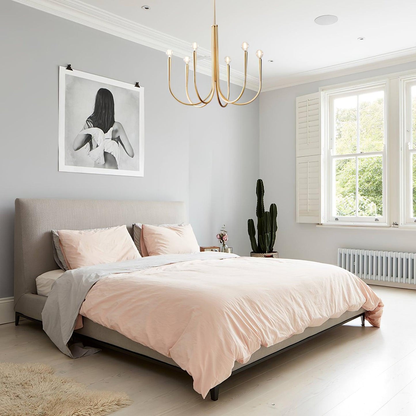 Arm Chandelier with Elegant