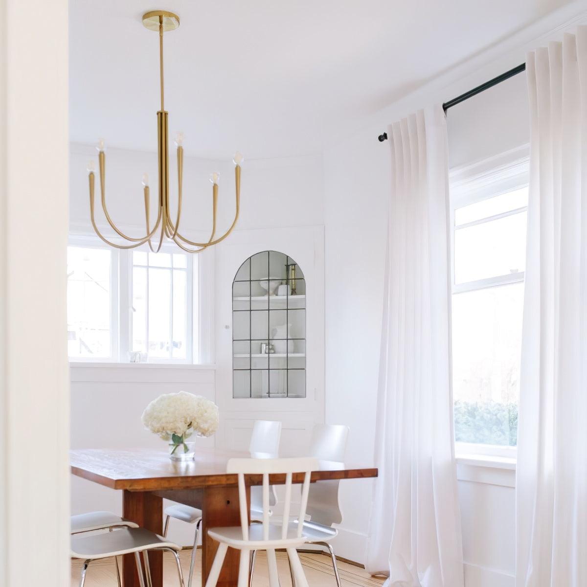 Arm Chandelier with Elegant